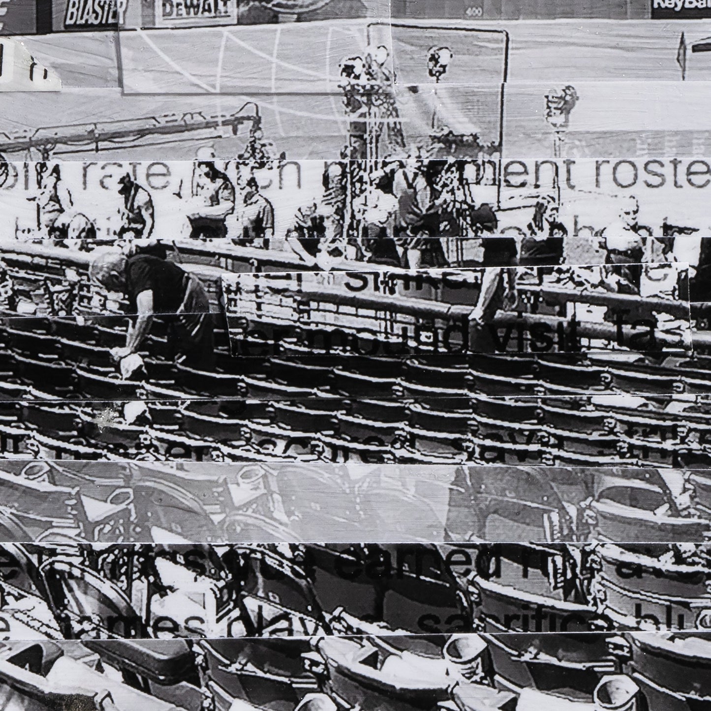 All Star Game at Progressive Field Mixed Media Collage