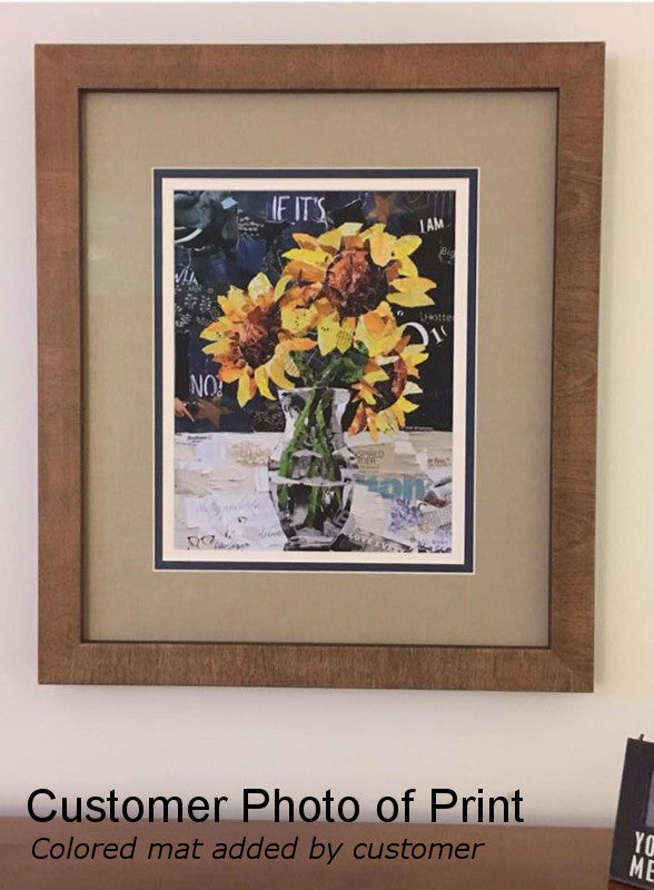 sunflower wall art