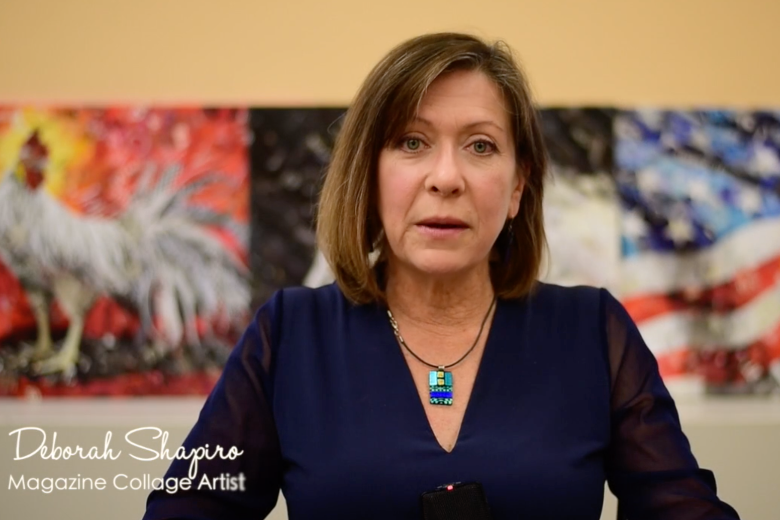 Collage artist story by the Cleveland Public Library – Deborah Shapiro Art