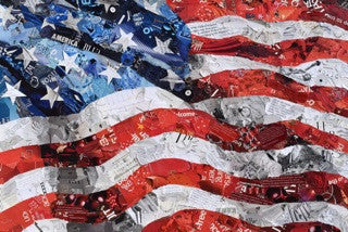 Quotes in Freedom Flag