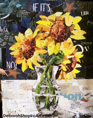 Sunflowers in a Vase