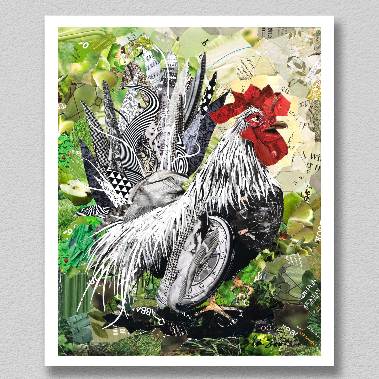 Green Rooster